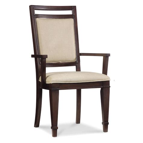 These chairs can be found in a variety of. Hooker Furniture Ludlow Upholstered Back Arm Chair - Set ...