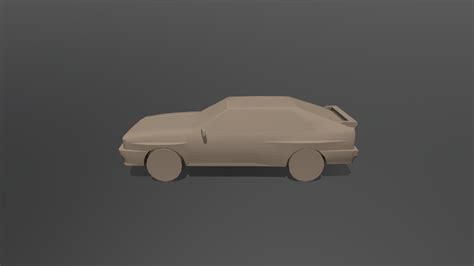 Lowpoly Car Wip D Model By Games E B Sketchfab