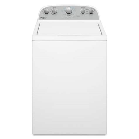 Whirlpool 3 9 Cu Ft High Efficiency White Top Load Washing Machine