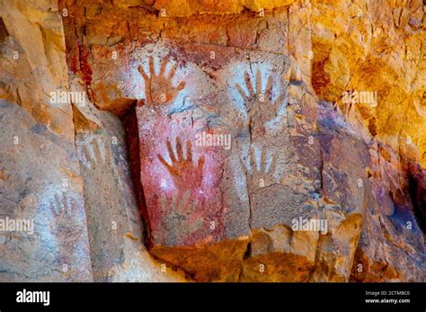 Cave Of The Hands Argentina Stock Photo Alamy