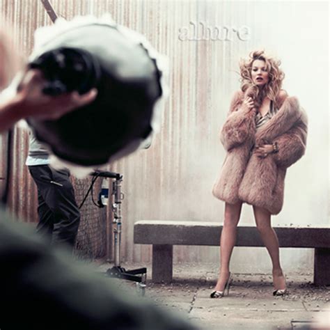Kate Moss Her Allure Photo Shoot Allure