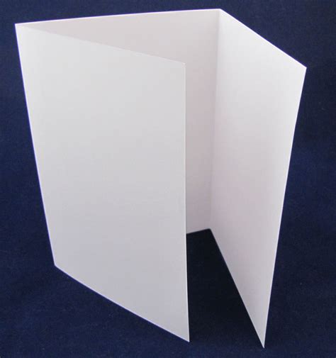 Three Panel Folded Cards X 10
