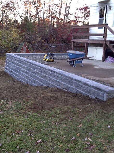 Driveway Retaining Wall Design For The Greater Column Photographs