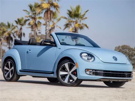 Baby Blue Beetle Convertible