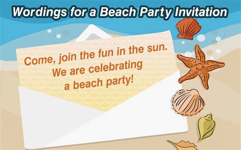 Beach Party Invitations Beach Party Invitation Card Designs Looking