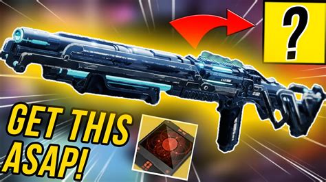 Craft This Buffed Weapon Asap Bungie Finally Did It Youtube