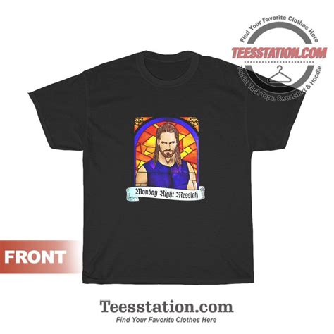 Seth Rollins Monday Night Messiah Authentic T Shirt
