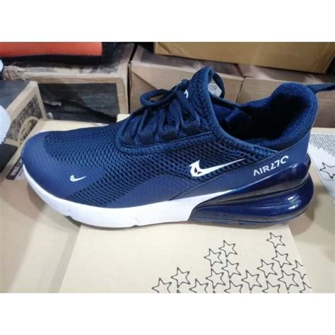 The shoe body is a nike air max '97, which mschf — the company behind. nike 27c black and blue