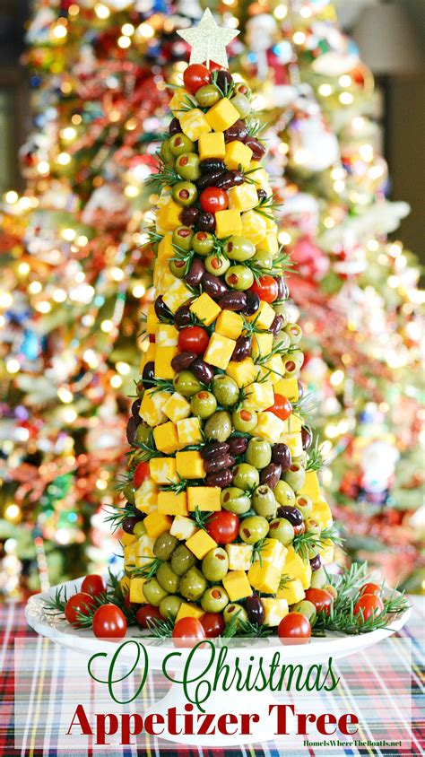 O Christmas Appetizer Tree Christmas Appetizers Party Christmas Party