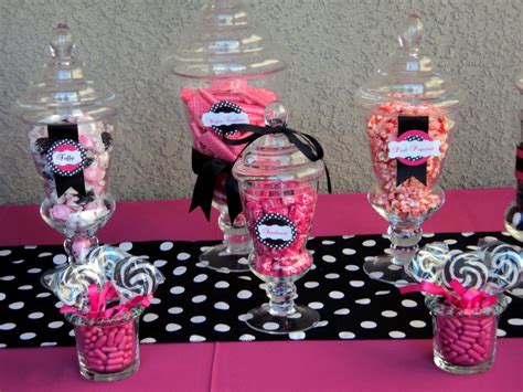 Spoonful Of Sugar Custom Candy Buffets Think Pink