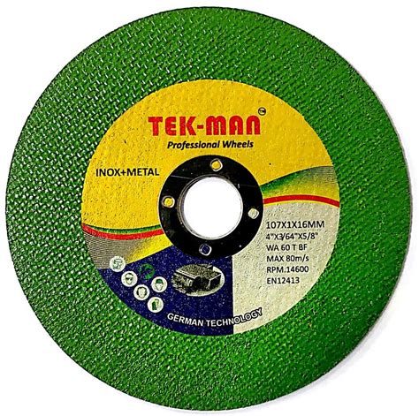 Tek Man Mild Steel And Stainless Steel 4 Cutting Wheels 1 Mm At Rs 13