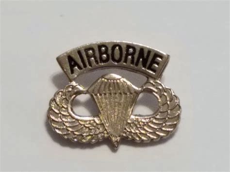 Us Army Airborn Lapel Pin Hat Pins Military By Militaryvetsapparel