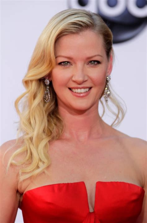 Gretchen Mol Wore Her Hair To One Side All The Pictures From The Emmys Popsugar Celebrity