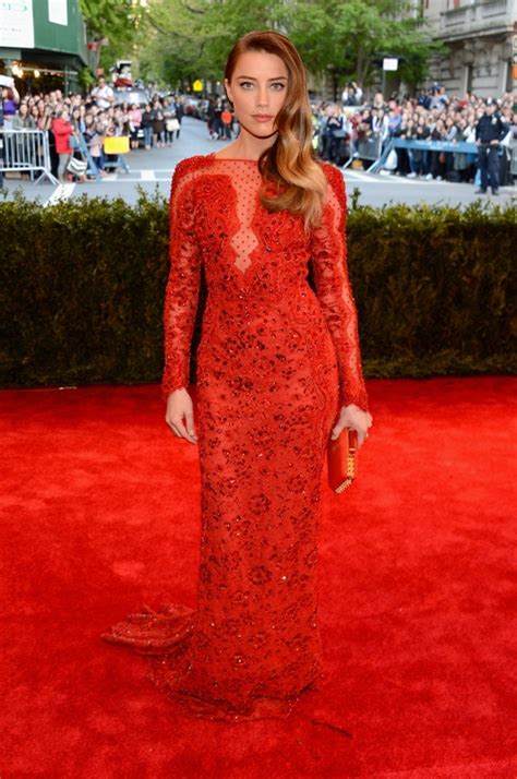 Amber Heard In Pucci At The Met Gala 2013 Lainey Gossip Entertainment Update