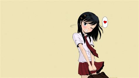 3840x2160 Resolution Female Anime Character Wearing School Uniform Hd