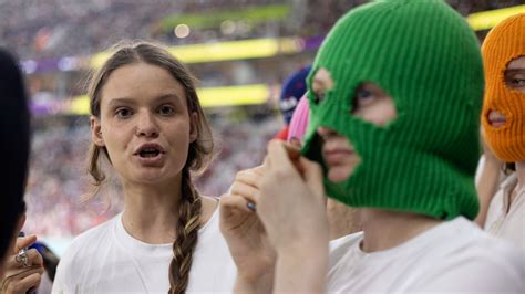 Pussy Riot Activists Detained At World Cup Final The Moscow Times