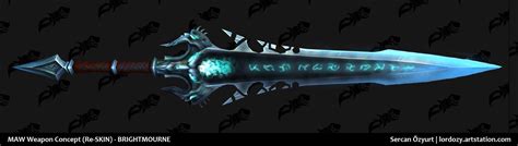 Fan Concept Shadowlands Weapon Two Handed Sword By Lordozy