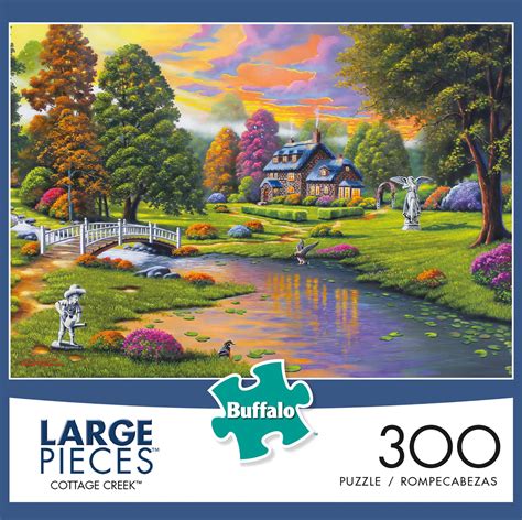 Buffalo Games Cottage Creek 300 Large Piece Jigsaw Puzzle