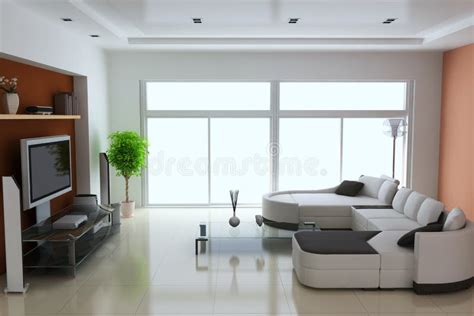 Modern Living Room Stock Illustration Illustration Of Seat 17401680