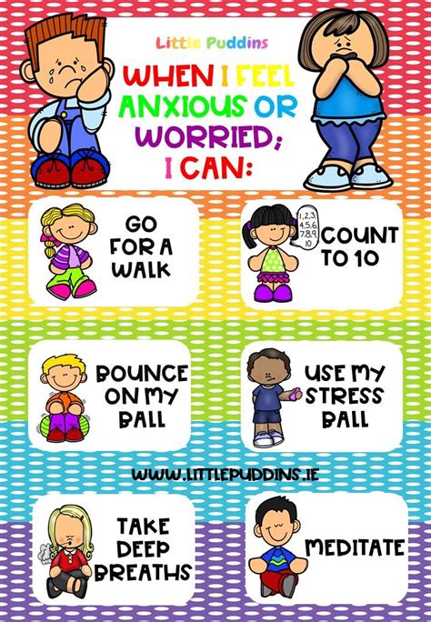 Calm Down Cards Free Printable Feelings Activities Preschool