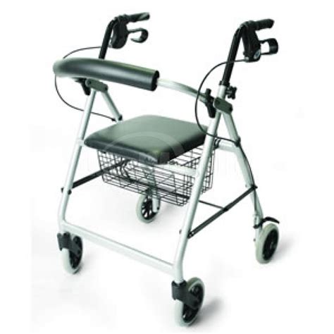 Lightweight 4 Wheeled Walker With Seat Local Mobility