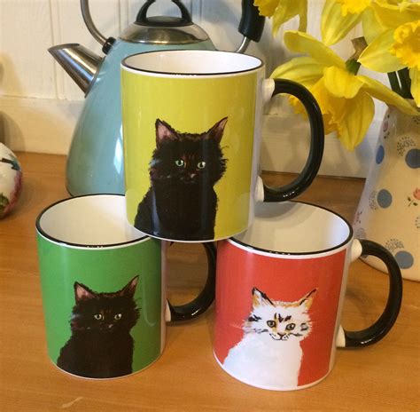 Unique gifts for car lovers uk. Distinctive cat kitten mug, perfect gift, brit design ...