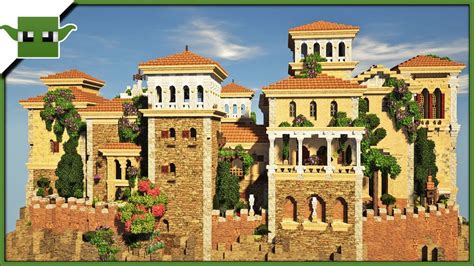 From the ceilings in the sistine chapel to. Minecraft Fortified Italian House - Minecraft Inspiration ...