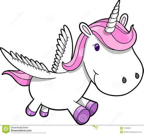 ✓ free for commercial use ✓ high quality images. Unicorn Pegasus stock vector. Illustration of isolated ...