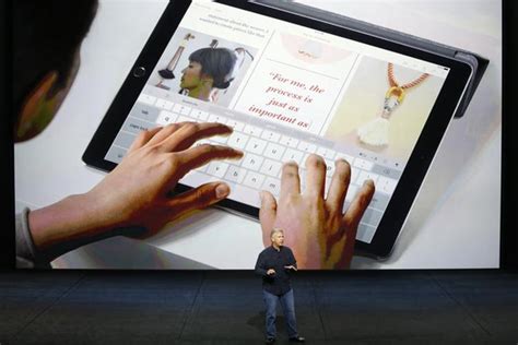 Ipad Pro Apple Launches Its Biggest Ever Tablet With A 129 Inch