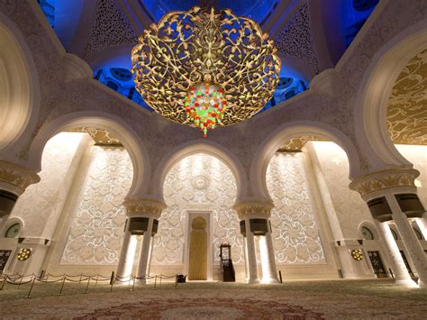 Abu Dhabi United Arab Emirates Sheikh Zayed Grand Mosque The Main