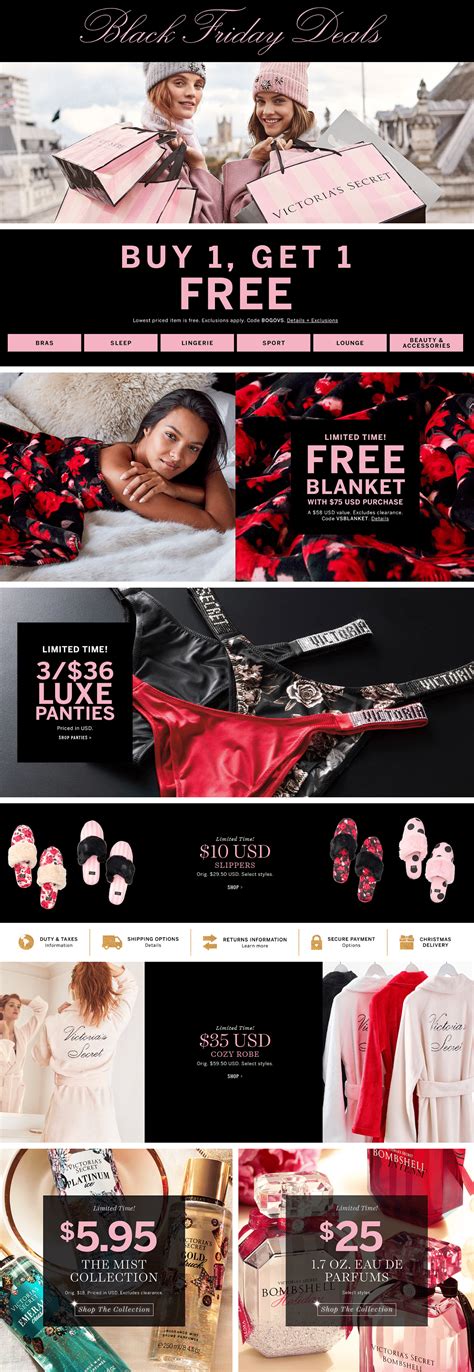 What Sales Does Victora Secret Have On Black Friday - Victoria's Secret Black Friday 2021 Canada Sale