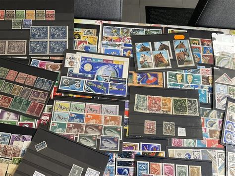 Briefmarken Steckkarten Großes Konvolut Weltweit Reste eBay