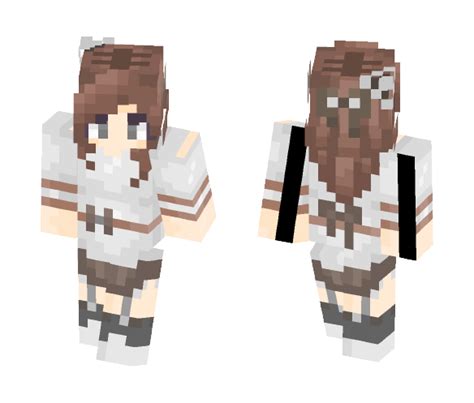 Download Cute Brown Haired Girl Minecraft Skin For Free
