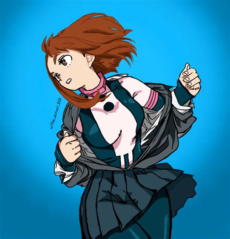 Ochako Vs Toga If Ochako Stayed With Mt Lady Quirk Instead Of Change To
