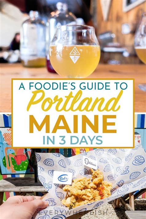 Discovering Portland Maine Restaurants And Breweries With Maine Foodie