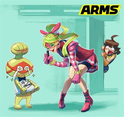 Arms Ribbon Girl Fans Nintendo Art Arms Arm Art
