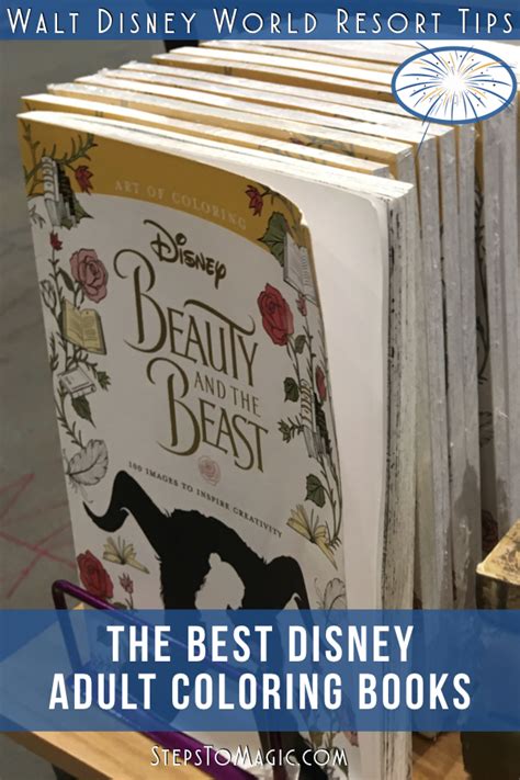 The Best Disney Adult Coloring Books Steps To Magic