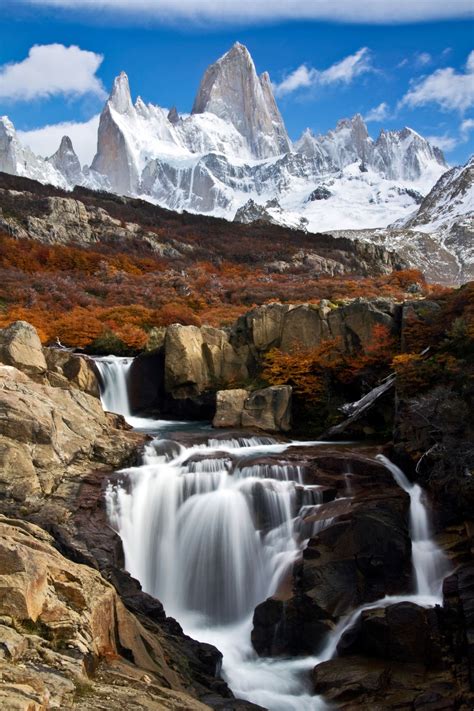 El Chaltén Santa Cruz Argentina Waterfall Wonders Of The World