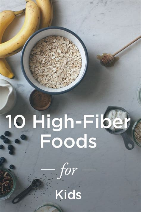 Never give your child an enema, laxative or stool softener without talking to your pediatrician first. High-Fiber Foods for Kids: 10 Tasty Ideas | Fiber foods ...