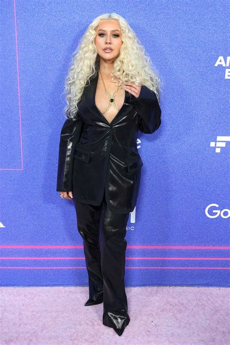 Christina Aguilera Attends The Latin Grammy Awards In Las Vegas 1117