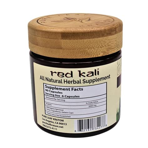 Pure Leaf Red Kali Capsules | Pure Leaf Kratom