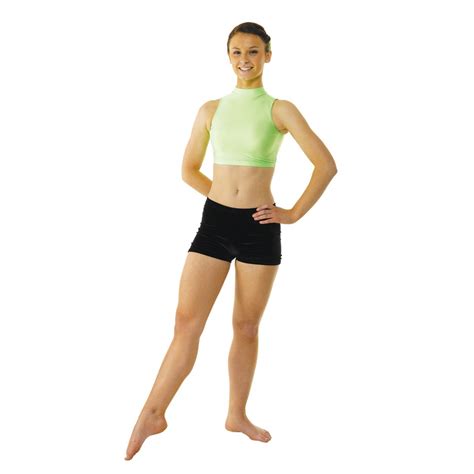 Hipster Micro Shorts In Nylon Lycra Or Smooth Velvet Tappers And