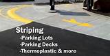 Pictures of Parking Lot Striping Atlanta
