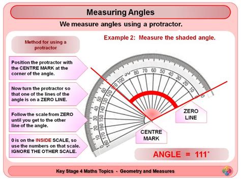 Angles Measuring Angles Ks4 Teaching Resources