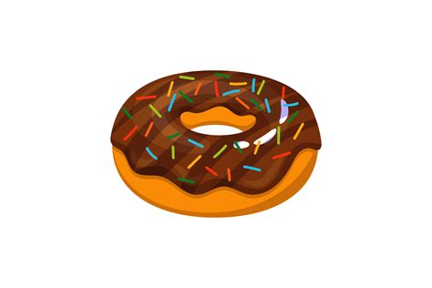 Donut Vector Graphic By Luckygenic · Creative Fabrica