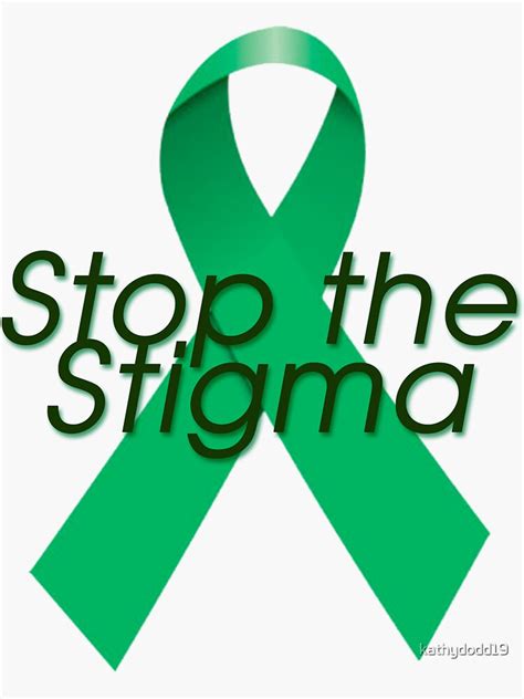 Stop The Stigma Mental Health Matters Sticker For Sale By