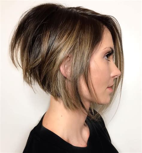 50 Hottest Stacked Haircuts To Try In 2023 Angled Bob Haircuts Angled Bob Hairstyles Stacked