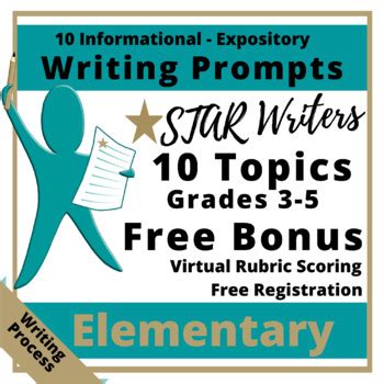 7 how to write business email format? Expository Writing Prompts Grade 3-5 STAAR and CC aligned ...