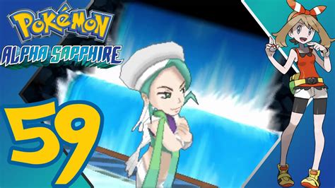 Pokémon Alpha Sapphire Episode 59 Gym Leader Wallace Gameplay