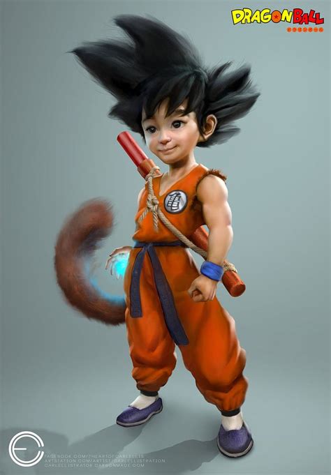 Kid Goku New By Carl Ellistrator Dragon Ball Super Goku Kid Goku